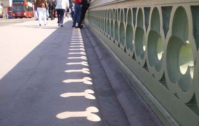 humor walking down the street